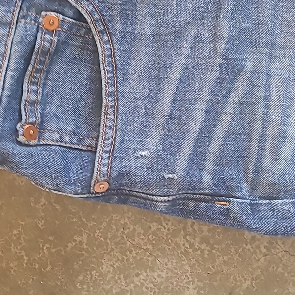 MADEWELL HIGH RISE DENIM SHORTS - Picture 4 of 10